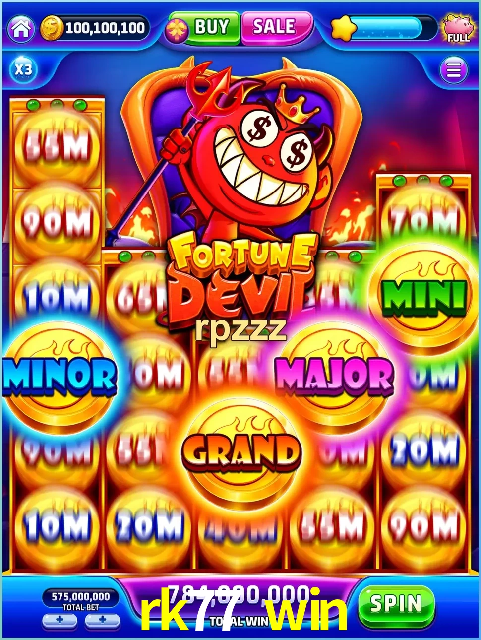 rk77 win — galeri tampilan Resmi APK